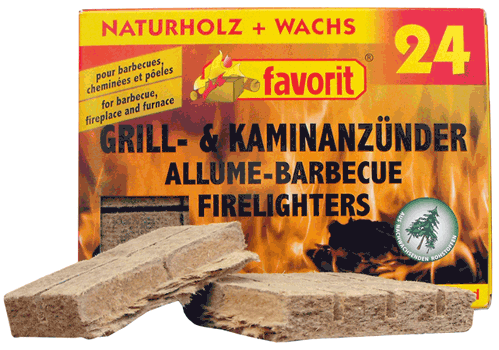 Allume-barbecue 24 cubes