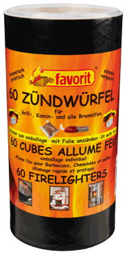 Allume-feu 60 cubes
