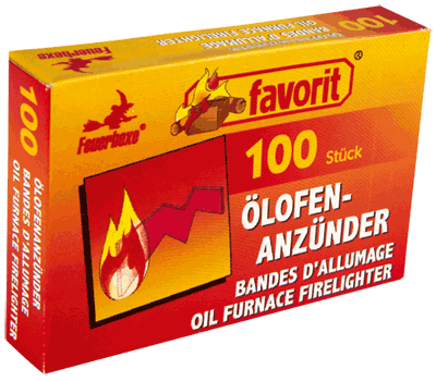100 bandes allume-mazout