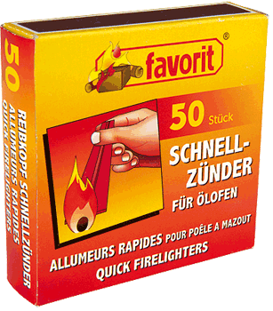 50 bandes allume-mazout